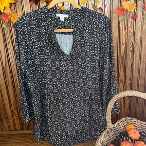 Womens XL Westport Top Good Condition Small Pleats on Fronts